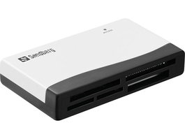 Sandberg Multi Card Reader Lector de Tarjetas USB para Leer y Escribir en Múltiples Formatos de Memoria