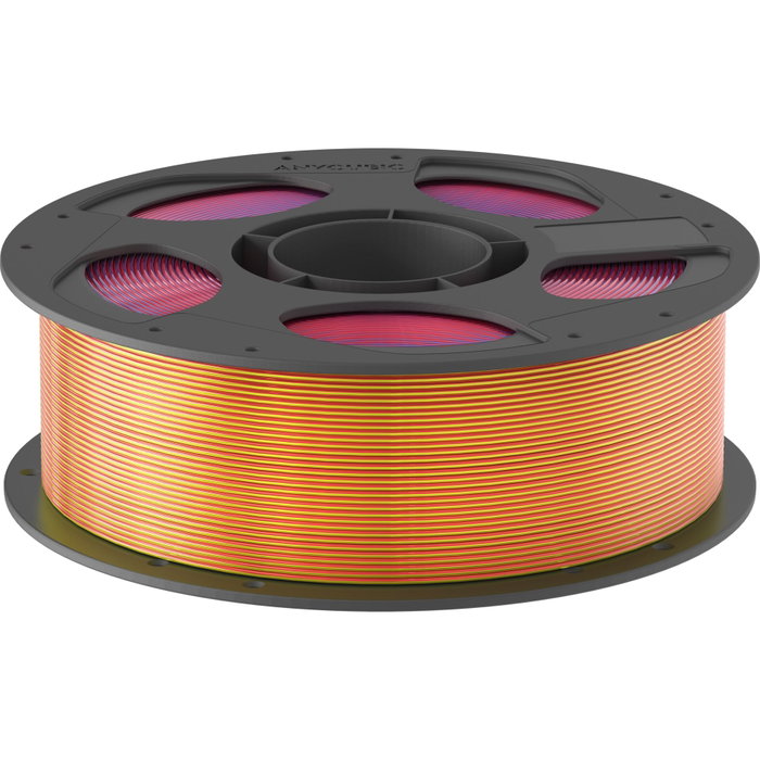 Anycubic PLA Silk Filament Tri-Color Rojo, Azul y Amarillo Anycubic PLA Silk Filament Tri-Color Rojo, Azul y Amarillo