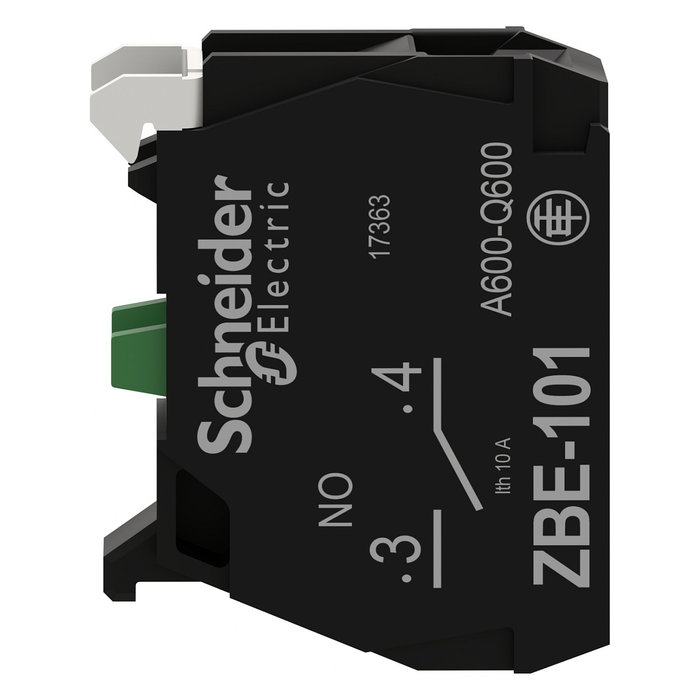 Schneider Electric ZBE101 Accesorio de interruptor eléctrico Negro