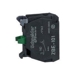 Schneider ZBE101 Interruptor de ayuda 1S con conexión por tornillo