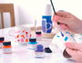 Kreul Set de 6 pinturas para vidrio y porcelana Classic Color Living de 20 ml