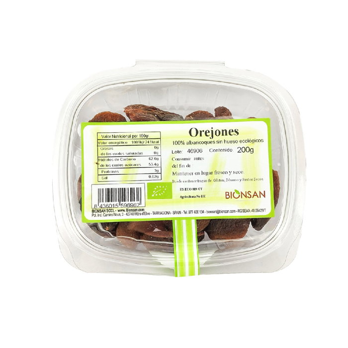 BIONSAN Orejones Dulces 200 gr.