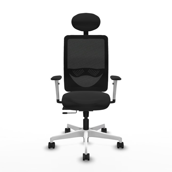 PIQUERAS Y CRESPO Silla de oficina Zulema con mecanismo Sincro/Traslack en negro PIQUERAS Y CRESPO Silla de oficina Zulema con mecanismo Sincro/Traslack en negro