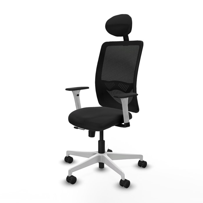 PIQUERAS Y CRESPO Silla de oficina Zulema con mecanismo Sincro/Traslack en negro PIQUERAS Y CRESPO Silla de oficina Zulema con mecanismo Sincro/Traslack en negro