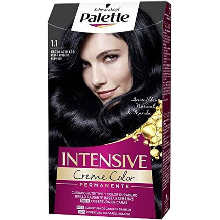 Palette Intensive Tinte 1.1 Negro Azulado, 1 u.