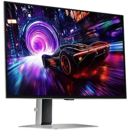 Samsung Odyssey OLED G8 G81SF S27FG816SU Monitor Gaming 27" 4K UHD 240Hz 0.03ms QD-OLED con FreeSync Premium Pro y VESA DisplayHDR TrueBlack 400, Regulable en Altura, Color Plata