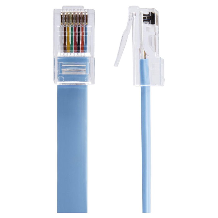 StarTech Cable de Consola Rollover Cisco de 6 pies (1.8 m) RJ45 M/M para Switch, Router, Firewall StarTech Cable de Consola Rollover Cisco de 6 pies (1.8 m) RJ45 M/M para Switch, Router, Firewall