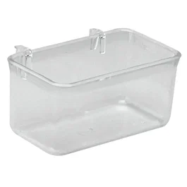 Ferplast Comedero Plástico Periquito Cacatúa 10x7x5 cm