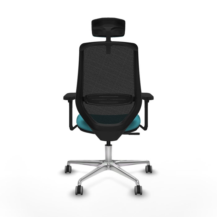 PIQUERAS Y CRESPO Silla de oficina Mardos con Mecanismo Sincro, Turquesa y Negro PIQUERAS Y CRESPO Silla de oficina Mardos con Mecanismo Sincro, Turquesa y Negro