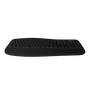 Phoenix Technologies K201 Teclado Ergonómico Inalámbrico 2.4 GHz para Windows, MacOS y Linux, con Teclas Multimedia