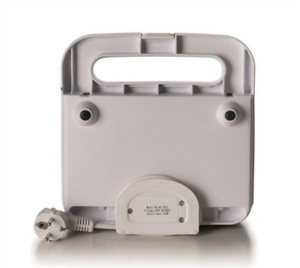 Ariete 1971/01 Sandwichera Breakfast Blanca, Placas Antiadherentes para Sándwiches, Hotdogs, Hamburguesas, Verduras y Carne, Ahorro de Espacio