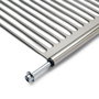 Emuca Escurreplatos acero inoxidable Drynox, módulo 450mm, Acero inoxidable