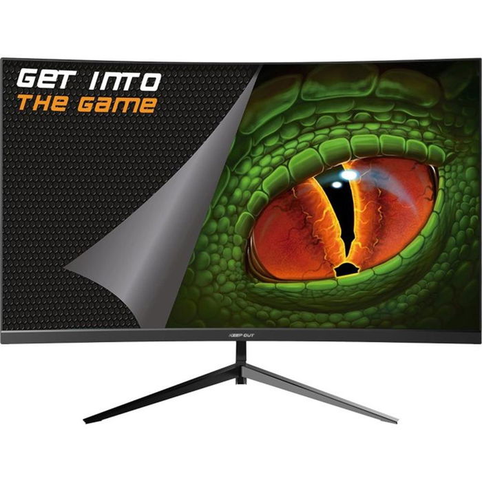 Keep Out Monitor Gaming Curvo 27" FHD 240Hz 1ms FreeSync VA XGM27PRO+V3L con Retroiluminación RGB y Altavoces Keep Out Monitor Gaming Curvo 27" FHD 240Hz 1ms FreeSync VA XGM27PRO+V3L con Retroiluminación RGB y Altavoces
