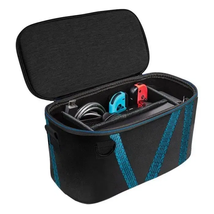 PDP Bolsa de Viaje Mario Kart Drift para Nintendo Switch - Negro PDP0708056072018