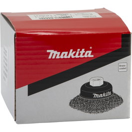 Makita Cepillo de Copa MS 100mm con Cerdas de Latón Corrugado