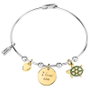 La Petite Story Pulsera Bangle Gris Acero Inoxidable LPS05ARR45