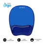 Subblim Ergo Crystal Flex Mouse Pad Azul Oscuro SUBMP-04E070