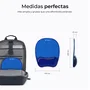 Subblim Ergo Crystal Flex Mouse Pad Azul Oscuro