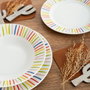 Vajilla Porcelana California Quid 18 Piezas - 6 Personas