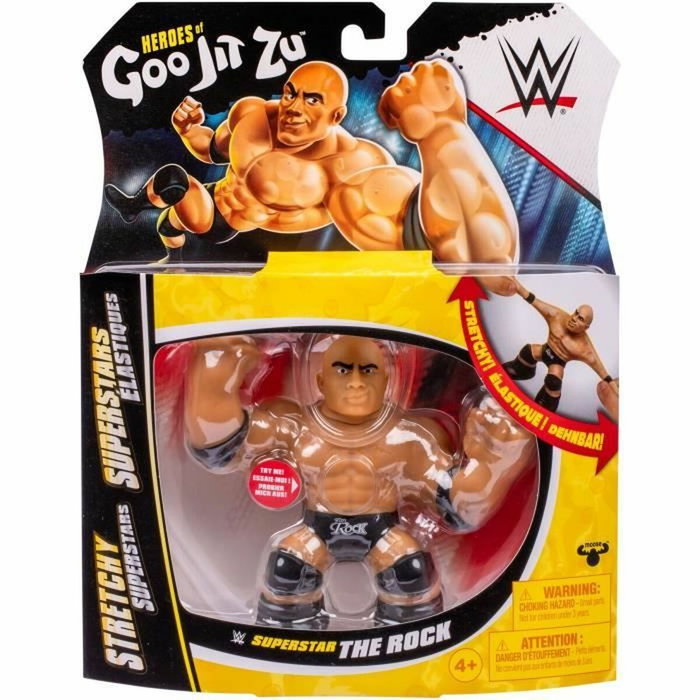 Heroes Of Goo Jit Zu Figura Elástica The Rock WWE 11 cm