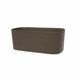 Garden Id Jardinera con reserva de agua Respect Taupe 50 x 17 cm