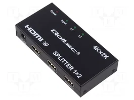 Qoltec Splitter HDMI Activo 2 x HDMI 4K x 2K 3.4Gb/s