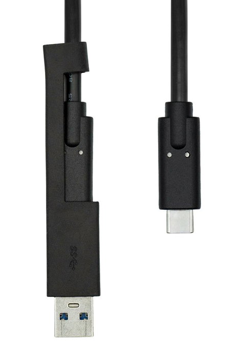 ProXtend Cable USB-C 3.2 G2 con Adaptador USB-A 1M