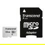 Transcend Tarjeta microSDHC de 32GB USD300S-A Clase 10 UHS-I U1 A1 con Adaptador SD Velocidad de Lectura 95 MB/s Escritura 25 MB/s