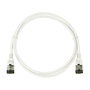 LogiLink Patch cable Cat.6A TPE SlimLine blanco 1,5m