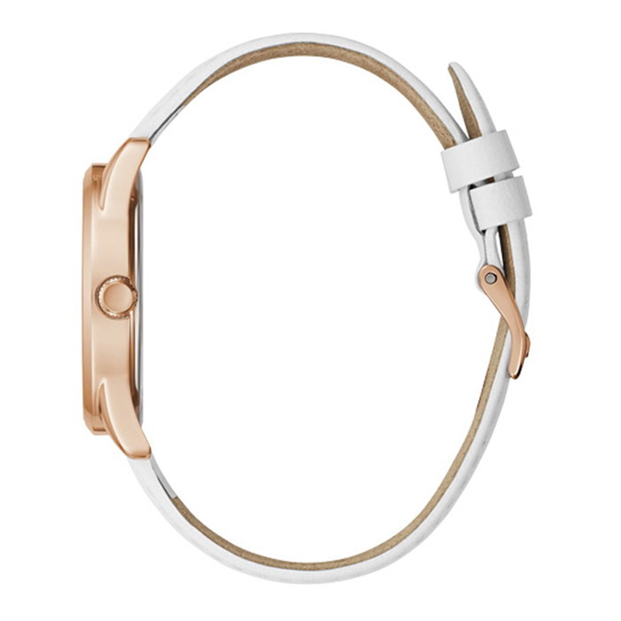 Guess GW0399L2 con caja dorada y correa blanca
