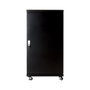 MicroConnect Armario Rack 19 pulg 22HU 600x600mm Negro con Cristal Templado