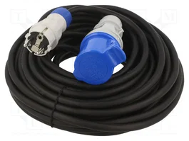 KEL Prolongador de alimentación EXTREM H05RR-F 3G2,5mm2 15m