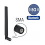 DeLOCK Antena 5G LTE Omnidireccional SMA Macho Negro
