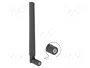 DeLOCK Antena 5G LTE SMA Macho - 1,3 dBi Omnidireccional Negro