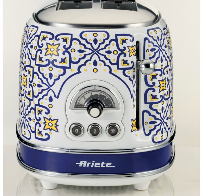 Ariete Tostadora Capri 2 Ranuras Blanco / Azul