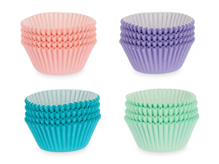 Kinvara Set 100 Moldes Papel Reposteria 11 cm Surtidos (Set de 48)