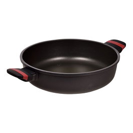 San Ignacio Olla Baja Denia Experto Ø28 cm Aluminio Fundido Inducción Tartera Antiadherente