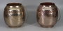 DKD Home Decor Portavelas de Aluminio Troquelado Cobre y Dorado