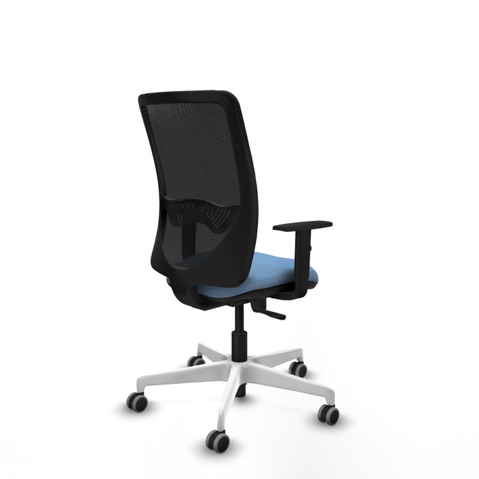 PIQUERAS Y CRESPO Silla de oficina Zulema con mecanismo Sincro Azul cielo y Negro PIQUERAS Y CRESPO Silla de oficina Zulema con mecanismo Sincro Azul cielo y Negro