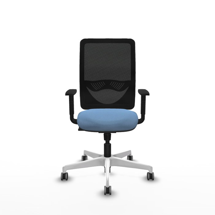 PIQUERAS Y CRESPO Silla de oficina Zulema con mecanismo Sincro Azul cielo y Negro PIQUERAS Y CRESPO Silla de oficina Zulema con mecanismo Sincro Azul cielo y Negro