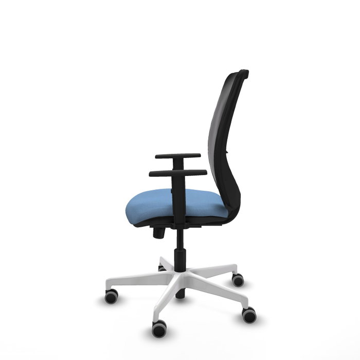 PIQUERAS Y CRESPO Silla de oficina Zulema con mecanismo Sincro Azul cielo y Negro PIQUERAS Y CRESPO Silla de oficina Zulema con mecanismo Sincro Azul cielo y Negro