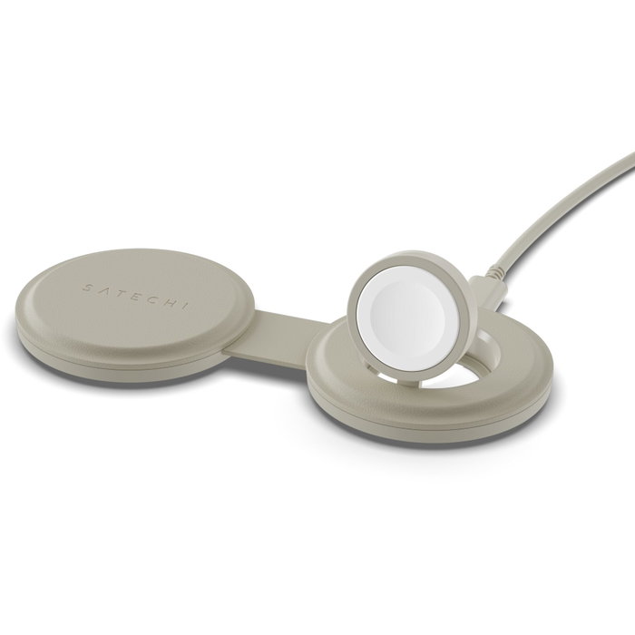 Satechi OntheGo 2-in-1 Wireless Charger Sand Satechi OntheGo 2-in-1 Wireless Charger Sand