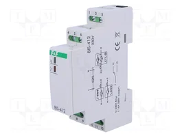 F&F BIS-412 Relé de instalación biestable por impulsos SPDT 16A