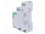 F&F BIS-412 Relé de instalación biestable por impulsos SPDT 16A