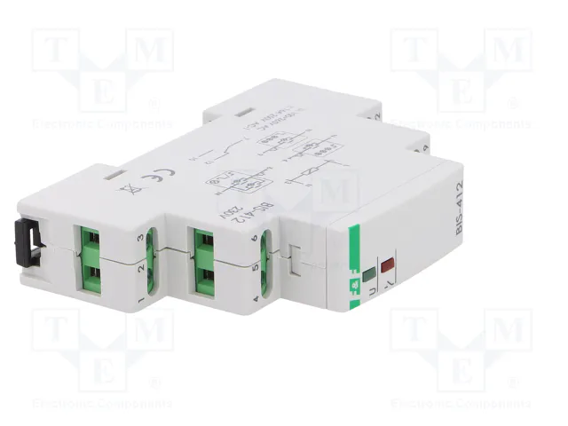 F&F BIS-412 Relé de instalación biestable por impulsos SPDT 16A