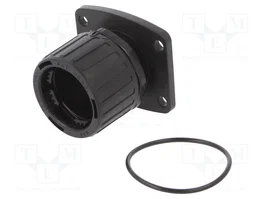 HELLERMANNTYTON HelaGuard Conector de Poliamida IP66 Negro