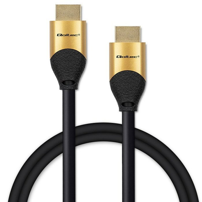QOLTEC Cable HDMI 2.1 de 2m Negro