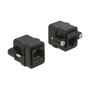 DeLOCK 85124 Adaptador RJ45 hembra a RJ45 hembra Cat.6 UTP