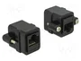 DeLOCK 85124 Adaptador RJ45 hembra a RJ45 hembra Cat.6 UTP