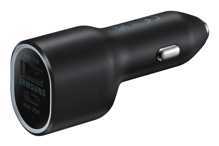 Samsung EP-L4020 Cargador Rápido Coche Encendedor de Cigarrillos USB Tipo C 40W Negro